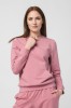 Bluza coton casual femei pink-l