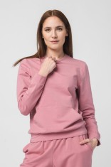 Bluza coton casual femei pink-xs