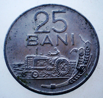 1.757 ROMANIA RPR 25 BANI 1960 foto