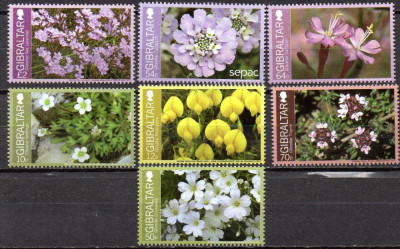 GIBRALTAR 2014, Flora, serie neuzata, MNH foto