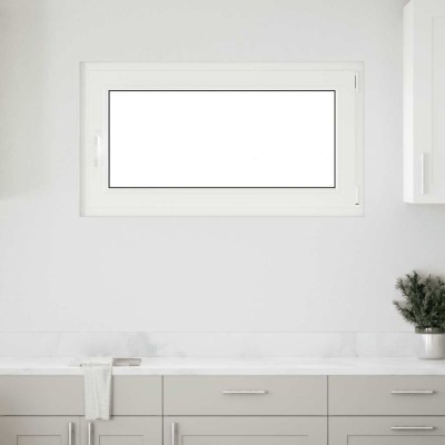 Fereastră de subsol RISOR 110x60 cm Pt&amp;amp;Turn DIN dreapta alb foto