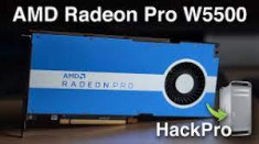Placa Video gaming AMD Radeon PRO W5500, 8GB GDDR6, noua, garantie foto