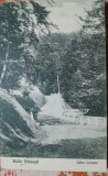 Carte postala, Baile Olanesti, catre izvoare, 1930