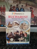 Bucharest București Tourist City Map, hartă &icirc;n engleză, 365 Romania.ro, 2015 109