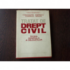 Tratat de Drept Civil, Teoria Generala a obligatiilor, Prof. dr. doc. Constantin Statescu , 1981