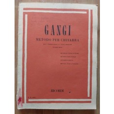 GANGI METODO PER CHITARRA seconda parte