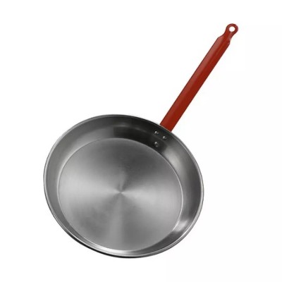 Tigaie paella din otel lustruit cu maner, 28 cm Handy KitchenServ foto