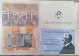 Romania 100 LEI 2019 , Comemorativa I.C. BRATEANU - Desavarsirea Marii Uniri , UNC , in FOLDER + Plic BNR , Serie consecutiva