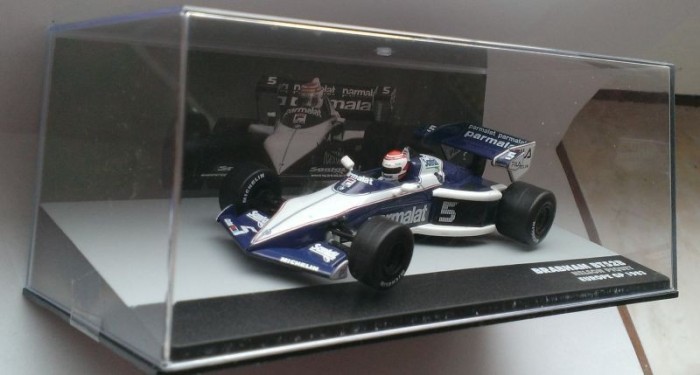 Macheta BMW Brabham BT52B Nelson Piquet Campion Formula 1 1983 - Altaya 1/43 F1