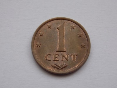 1 cent 1970 Antilele Olandeze foto