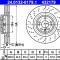ATE 24.0132-0179.1 Disc frana