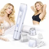 Aparat de ras 2 In 1, BIRAI LadyTrim Pro, Masina De Ras Electrica Pentru Femei, Masina De Ras Electrica 2 In 1 Pentru Picioarele Femeilor, Fata Sub Ax