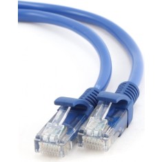 PATCH CORD UTP GEMBIRD Cat5e, cupru-aluminiu, 2 m, albastru, AWG26, &quot;PP12-2M/B&quot; (timbru verde 0.08 lei)
