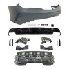 Set bara spate MERCEDES CLA-CLASS (C117), 04.2013-, cu / fara capac senzor parcare, cu gauri senzori parcare; grunduit, de vopsit; type A45 AMG; cu b