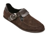 Cumpara ieftin Mocasini GRYXX maro, 157H451, din piele intoarsa
