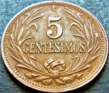 Moneda exotica istorica 5 CENTESIMOS - URUGUAY, anul 1949 * cod 2251 B