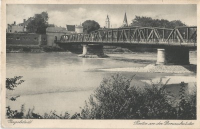 *BRD, poduri (4), Ingoldstadt, c.p.i., circulata, 1931 foto