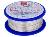 S&acirc;rmă de cupru argintată 0,5mm 100g
