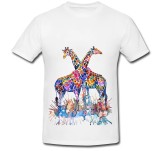 Cumpara ieftin Tricou &quot; Pictura girafe &quot;