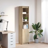 VidaXL Tablou Stejar Sonoma 37,5x35x180 cm Lemn prelucrat
