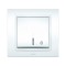 Zena Alb Intrerupator Cap Scara LED ST