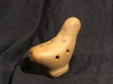 Arta si Traditie - Fluier din ceramica in forma de pasare !