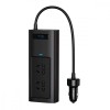 INVERTOR ELECTRIC auto Baseus, IGBT, 2 x AC, 2 x USB Type-C, 1 x USB, 150W 220V, conectare auto 12V, negru &quot;CGNB020101&quot; (timbru verde 2.00 lei) - 6932