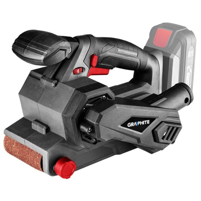 Slefuitor cu banda fara fir Energy+, 18V, 120-350 rot/min (fara acumulator inclus) HardWork ToolsRange