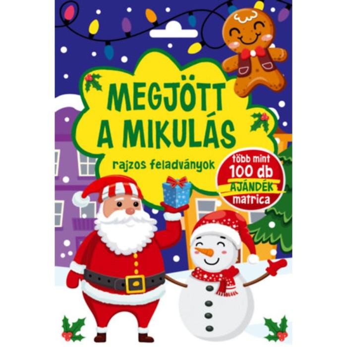 Megj&ouml;tt a Mikul&aacute;s - Rajzos feladv&aacute;ny