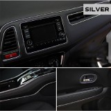 Banda decor interior crom TUNING, 5m, ARGINTIU