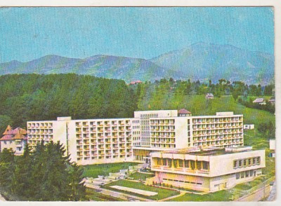 bnk cp Sangeorz Bai - Hotelul UGSR - circulata - marca fixa foto