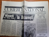ziarul curierul national 26 septembrie 1991-mineriada a 2-a