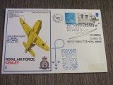 30 ani Primul Zbor cu Reacție RAF - Plic filatelic Anglia ,temă Aviatică