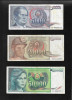 Set Iugoslavia 42 bancnote seriile hiperinflatie 1985 - 1994, Europa