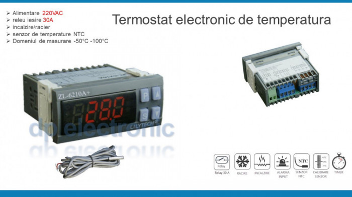 Controler temperatura termostat electronic 220V 30A