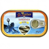 Sardine &icirc;n ulei vegetal Neptun 125g MGR28341