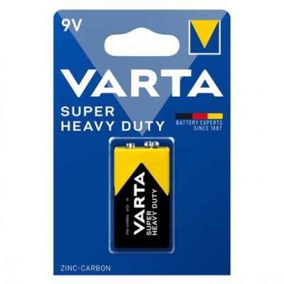 Baterie Varta Super heavyduty 9V B1 V2022B foto