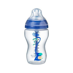 Biberon Advanced cu Sistem de Ventilatie, Tommee Tippee, 340 ml, baieti, 1 buc