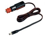 Alimentator auto DC 5.5/2.1 mufă 8A negru 2m