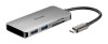 HUB extern D-LINK, porturi SD/microSD Dual Card Reader x 1, USB 3.0 x 2, HDMI x