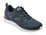 Pantofi sport SKECHERS bleumarin, TRACK, din material textil