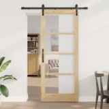 Ușa glisantă vidaXL cu set de accesorii &#039;ORKDAL&#039;86 x 211 cm