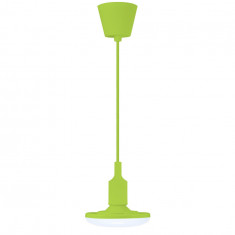 Lustra pentru camera copilului, LED lampa suspendata KIKI E27 10W 3000K-Culoare Verde