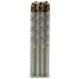 HiKOKI 780577 - Set burghie metal HSS-CO 3.2 mm tija cilindrica 10 bucati