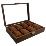 Cumpara ieftin Cutie de Lemn Premium pentru Depozitarea Ceasurilor &ndash; 6 Compartimente (Model WZ1022)