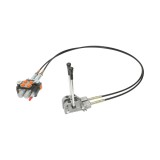 Distribuitor hidraulic cu 2 manete, lungime cablu 2.5m, presiune 250 bar, debit 40L/min Breckner Germany