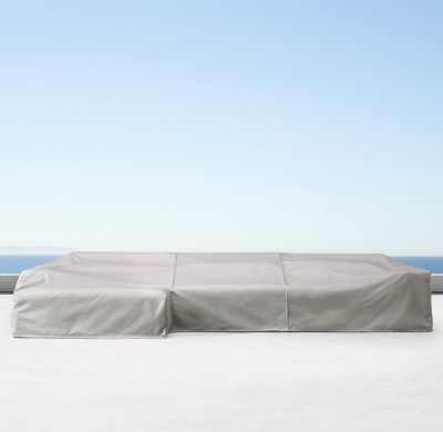 Husa impermeabila canapea din aluminiu cu 3 locuri, model Dubai foto