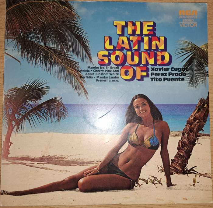 Disc vinil - The Latin Sound Of X. Cugat P. Prado T. Puente- RCA - RCS-3221/1-2