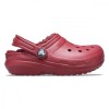 Saboti Crocs Classic Lined Kids Bordo - Brick Red, 22, 33, Visiniu