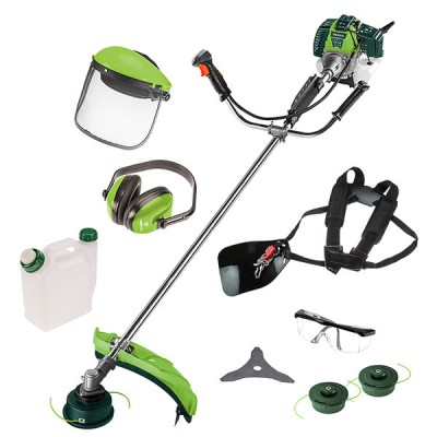 Trimmer, motocoasa pe benzina cu fir sau lama 1200W VERTO 50G491 HardWork ToolsRange foto